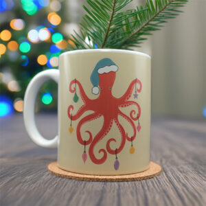 MUG "Le poulpe de Noël" – Image 1