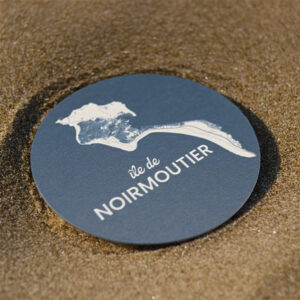 Sous-verres carton "île de Noirmoutier" – Image 1
