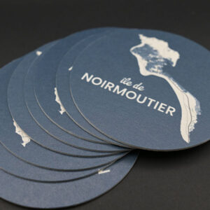 Sous-verres carton "île de Noirmoutier" – Image 2