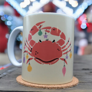 MUG "Le crabe de Noël" – Image 1